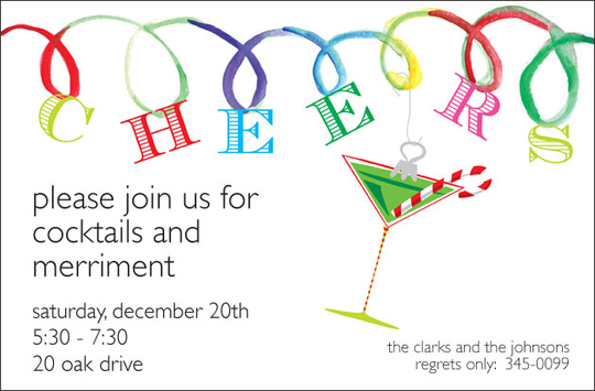 Cheers Loops Invitations